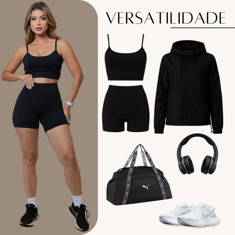 Conjunto Fitness Academia – Liberdade, Conforto e Zero Transparência!