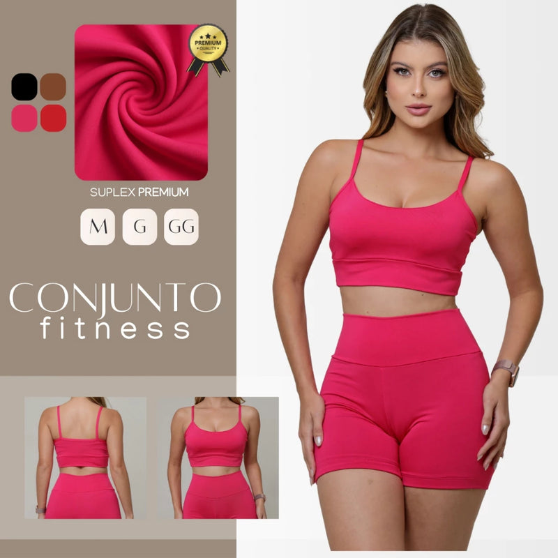 Conjunto Fitness Academia – Liberdade, Conforto e Zero Transparência!