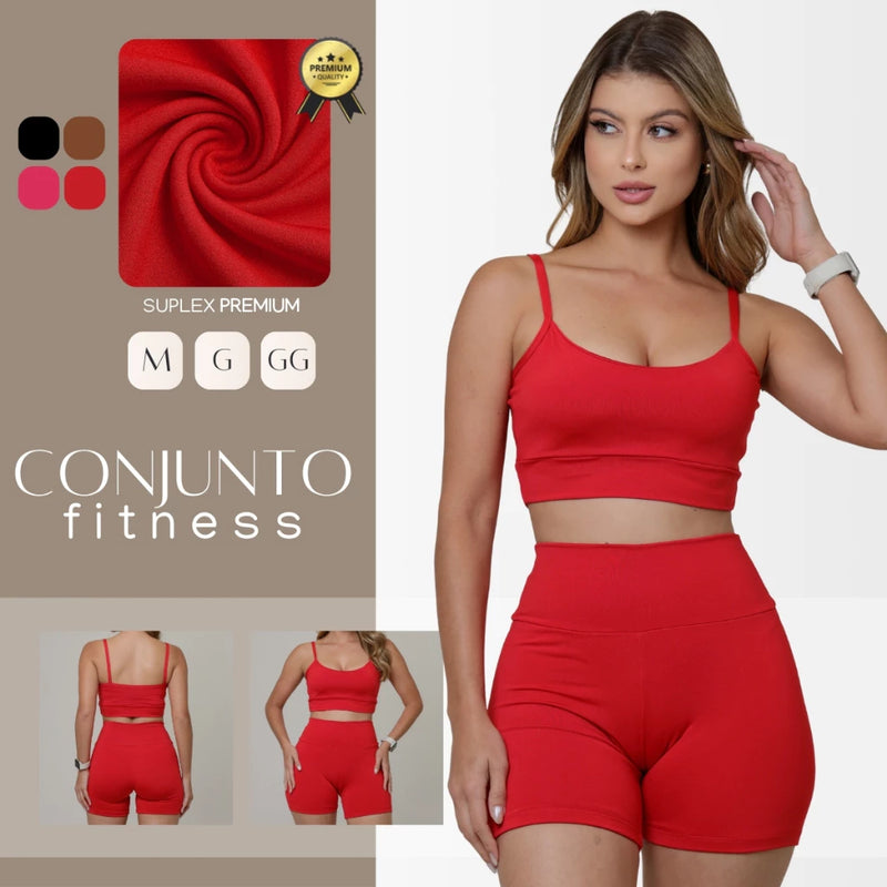 Conjunto Fitness Academia – Liberdade, Conforto e Zero Transparência!