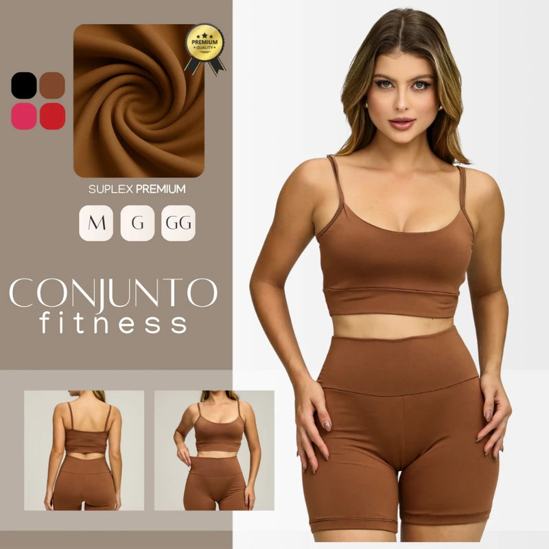 Conjunto Fitness Academia – Liberdade, Conforto e Zero Transparência!