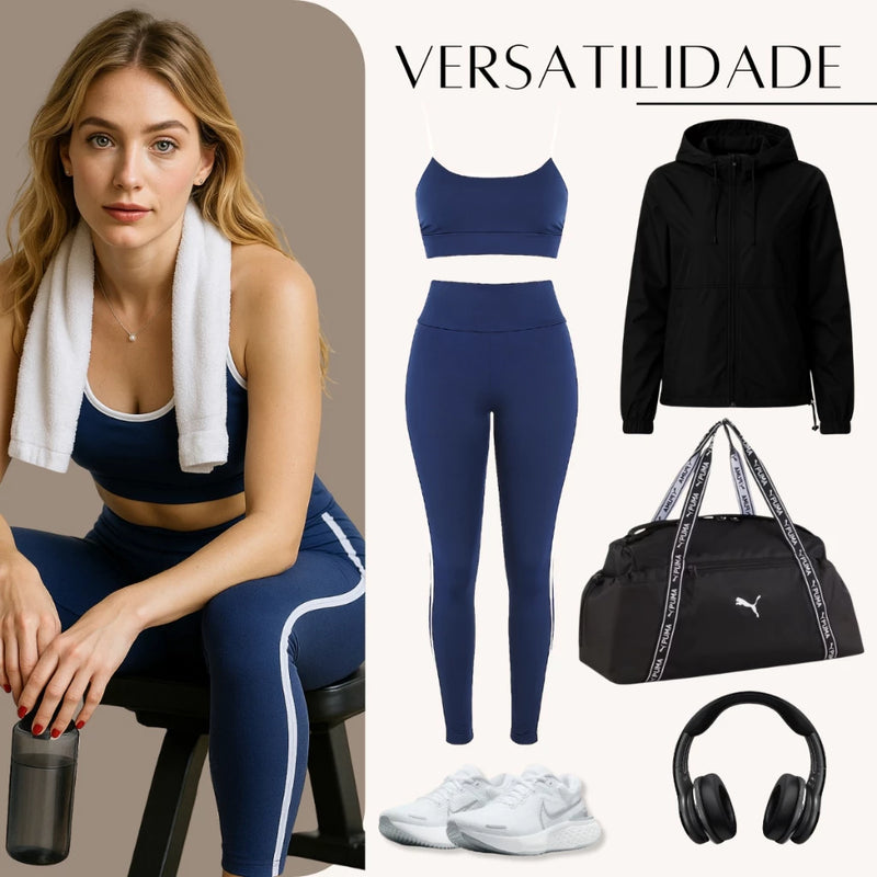 Conjunto Fitness Feminino – Conforto, Estilo e Segurança em Cada Movimento