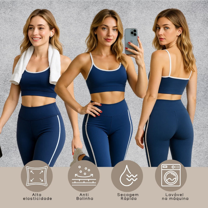 Conjunto Fitness Feminino – Conforto, Estilo e Segurança em Cada Movimento