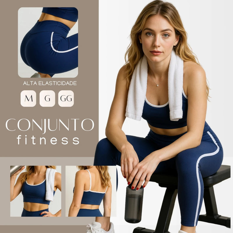Conjunto Fitness Feminino – Conforto, Estilo e Segurança em Cada Movimento