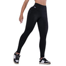 Calça Legging Fitness Grace Preta – Segurança, Estilo e Zero Transparência!