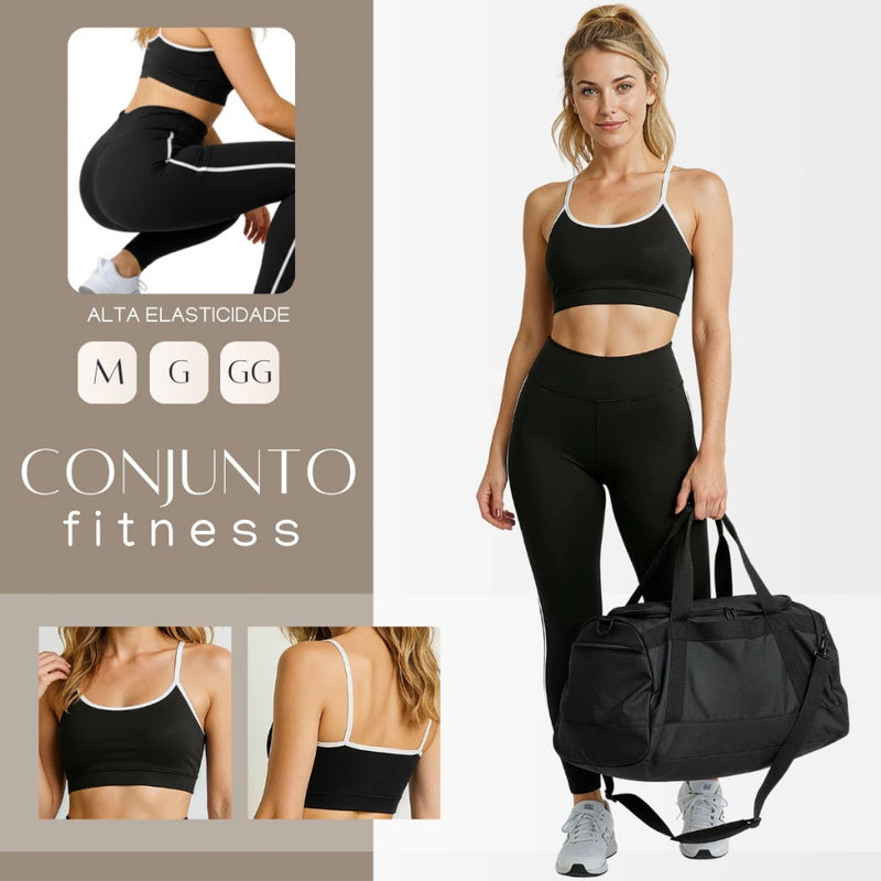 Conjunto Fitness Feminino – Conforto, Estilo e Segurança em Cada Movimento