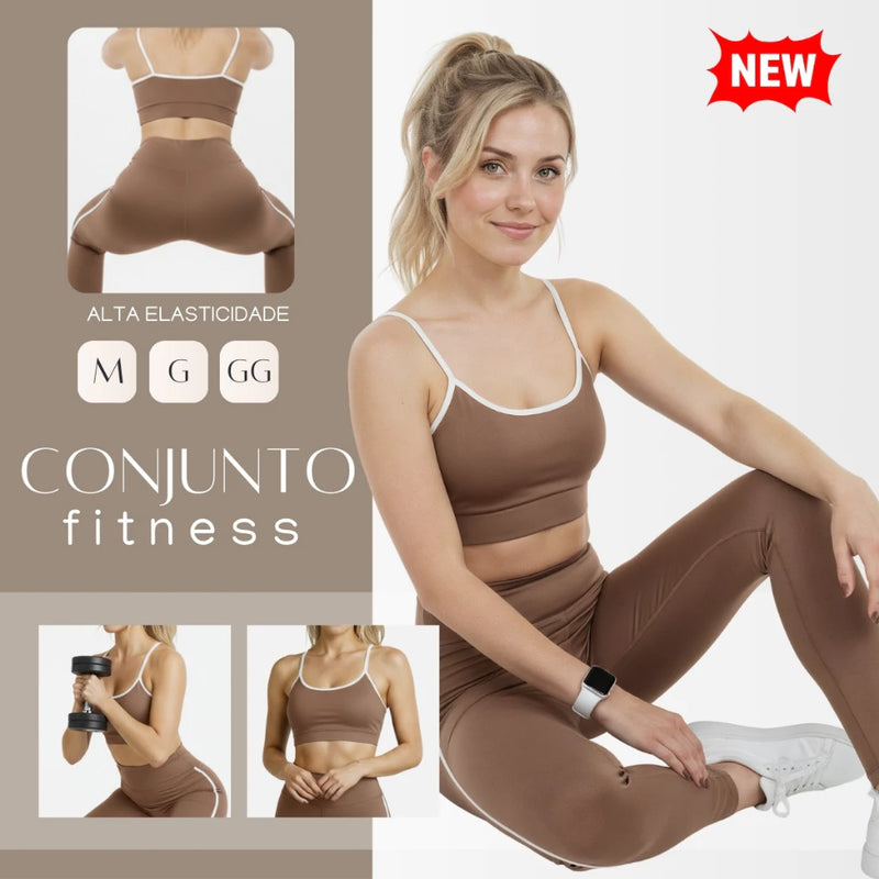 Conjunto Fitness Feminino – Conforto, Estilo e Segurança em Cada Movimento
