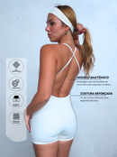 Macaquinho Academia Costas – Estilo, conforto e performance em um só look